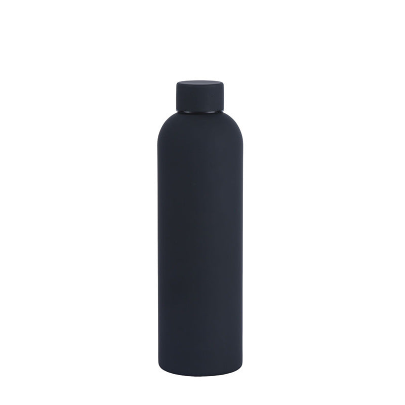 Gourde acier inoxydable noir